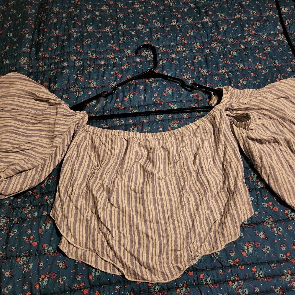 Off the shoulder top